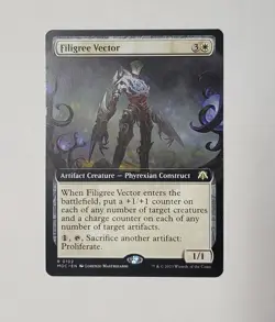 Filigree Vector (Extended Art) Commander: March of the Machine Regular - Image 1
