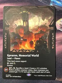 Kavaron, Memorial World - Edge of Eternities #281 Mythic, NM - Image 1