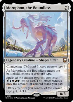 NM Morophon, the Boundless, MGT, Modern Horizons 3, Magic the Gathering, 157 - Image 1