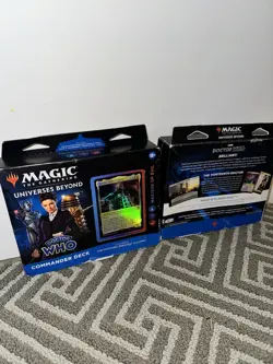 Magic: The Gathering - Doctor who Commander Deck (LOT OF 2) 195166228822 - Image 1