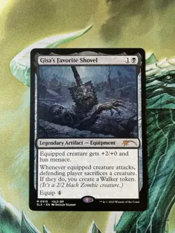 Gisa's Favorite Shovel Secret Lair: Universes Within Near Mint Condition, en MTG - Image 1
