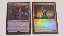 MTG NM Raubahn, Bull of Ala Mhigo Foil & Warrior's Sword Foil FINAL FANTASY - Image 1