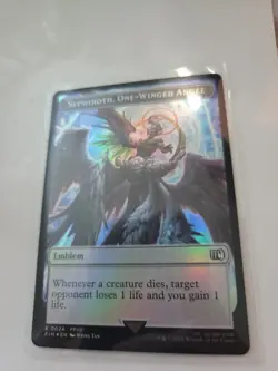 Sephiroth, One-Winged Angel | Robot Warrior - Emblem Token Foil - Final Fantasy - Image 1