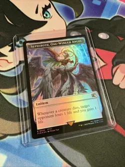 Sephiroth, One-Winged Angel | Robot Warrior - Emblem Token Foil - Final Fantasy - Image 2