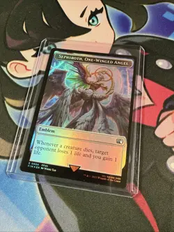 Sephiroth, One-Winged Angel | Robot Warrior - Emblem Token Foil - Final Fantasy - Image 3