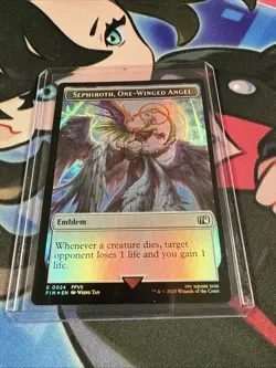 Sephiroth, One-Winged Angel | Robot Warrior - Emblem Token Foil - Final Fantasy - Image 4