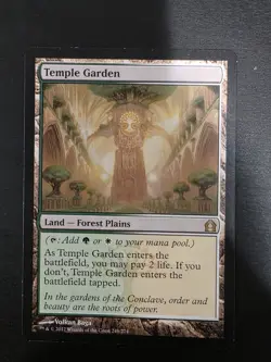MTG Magic the Gathering Temple Garden (248/286) Return to Ravnica - Image 1