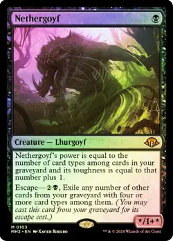Nethergoyf Foil Modern Horizons 3 NM MTG - Image 1