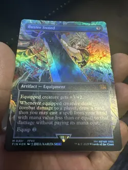 Buster Sword (Borderless Foil) Final Fantasy - Image 3