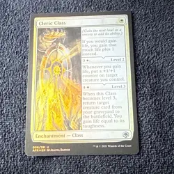 Cleric Class Adventures in the Forgotten Realms Foil Near Mint 6/281 - Image 1