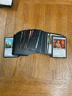 Mtg: Lorwyn Card Lot (123) Different, please See Photos Of Actual Cards - Image 1