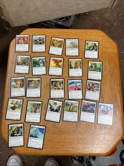 Mtg: Lorwyn Card Lot (123) Different, please See Photos Of Actual Cards - Image 2