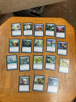 Mtg: Lorwyn Card Lot (123) Different, please See Photos Of Actual Cards - Image 3