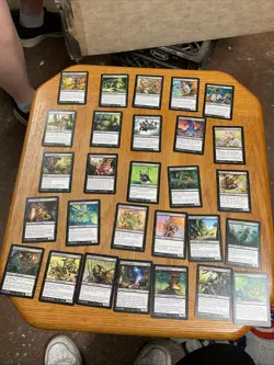 Mtg: Lorwyn Card Lot (123) Different, please See Photos Of Actual Cards - Image 4