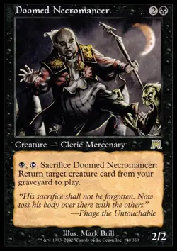 Doomed Necromancer ~ Onslaught [ Excellent ] [ Magic MTG ] - Image 1