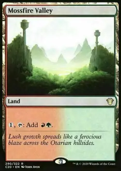 Mossfire Valley ~ Commander: Ikoria [ NearMint ] [ Magic MTG ] - Image 1