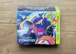 Magic The Gathering: Edge of Eternities Collector Booster Box Factory-Sealed - Image 1