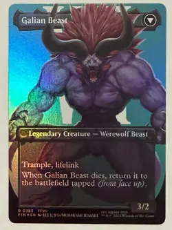 Vincent Valentine Borderless Foil - Final Fantasy MTG - Image 2