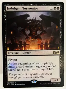 Indulgent Tormentor -#101-Magic 2015-FOIL-LP - Image 1