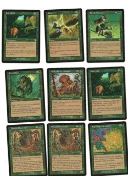 Magic the Gathering Invasion Green Rare Lot Elvish Champion + 11 others MTG - Image 1