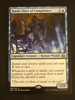 1x Baral, Chief of Compliance (028) Aether Revolt LP MTG Magic x1 MKE - Image 1