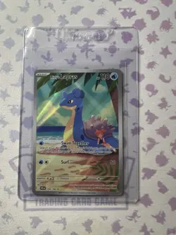 Pokemon TCG Misty's Lapras Destined Rivals 194/182 Illustration Rare DRI EN - Image 1