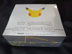 Pokemon TCG 25th Anniversary Trading Cards Celebrations Elite Trainer Box New - Image 3