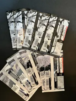 10 Packs of Pokemon Black Bolt White Flare Japanese Booster Packs Sealed UK - Image 2