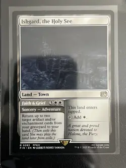 MTG Ishgard, the Holy See Final Fantasy Regular Rare - Image 1