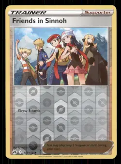 Friends in Sinnoh Crown Zenith #131/159 Reverse Holo UC Pokemon LP - Image 1