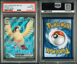 PSA 10 GEM MINT Pidgeot ex 217/197 Obsidian Flames FA Ultra Rare Holo Pokemon - Image 3