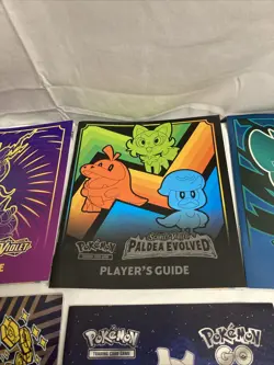 15 POKEMON TRADING CARD GAME ETB PLAYER'S GUIDE FEW SWSH MOST SCARLET VIOLET WOW - Image 5