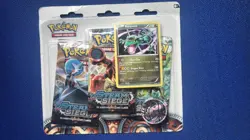 Pokemon XY Steam Siege Rayquaza 3-Pack Booster Blister Set - Factory Sealed - Image 1