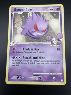Pokemon TCG Gengar GL Lv65 Rising Rivals 40/111 NM - Image 3