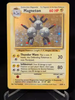 Magneton - 9/102 - Base Set - HP - Pokemon - Read Desc. - Image 1