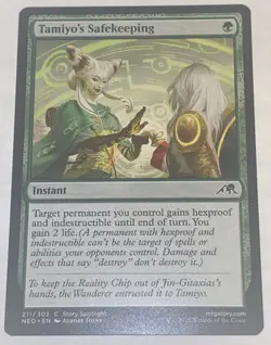 Tamiyo's Safekeeping Kamigawa: Neon Dynasty 211/302 Regular MTG NEW UNPLAYED - Image 1