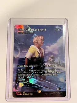 Tidus, Zanarkand Fayth - Thrasios, Triton Hero (Showcase) Final Fantasy Foil - Image 1
