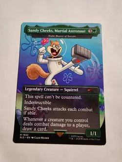 Sandy Cheeks, Martial Astronaut - Toski, Bearer of Secrets Secret Lair Regular - Image 1