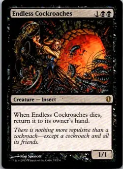 Endless Cockroaches Commander 2013 Regular MTG NM - Image 1