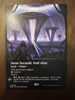 Susur Secundi, Void Altar : MTG - Borderless / Edge of Eternities #0284 / NM - Image 1