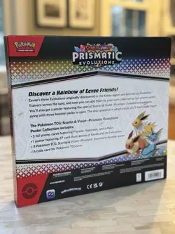 Pokemon TCG Prismatic Evolutions Poster Collection Box - Factory Sealed - Image 4