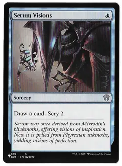 MTG Serum Visions The List Mystery Booster 2 (MB2) Uncommon Magic #129 Unplayed - Image 1