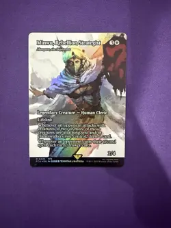 FOIL MINWU, REBELLION STRATEGIST (MANGARA, THE DIPLOMAT) (SHOWCASE) FOIL - Image 1