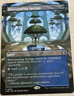 Rejuvenating Springs (Borderless) Commander Masters Regular - Image 1