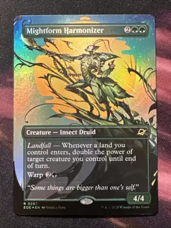Mightform Harmonizer - Borderless FOIL - Edge of Eternities #297 Rare, NM - Image 1
