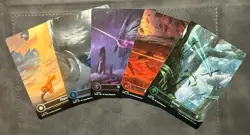 Edge of Eternities Full Art Regular Borderless Basic Land Complete Set 1 of Each - Image 1