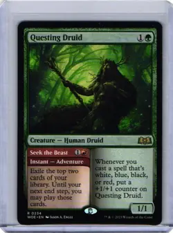 Questing Druid Wilds of Eldraine Regular - Image 1