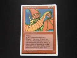 Shivan Dragon NM [4th Edition] #2 Mtg Magic Free Tracking! - Image 1