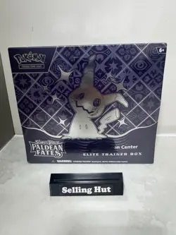 Pokemon TCG Paldean Fates Pokemon Center Elite Trainer Box ETB Sealed - Image 1