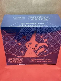 Pokemon TCG Paldean Fates Pokemon Center Elite Trainer Box ETB Sealed - Image 1